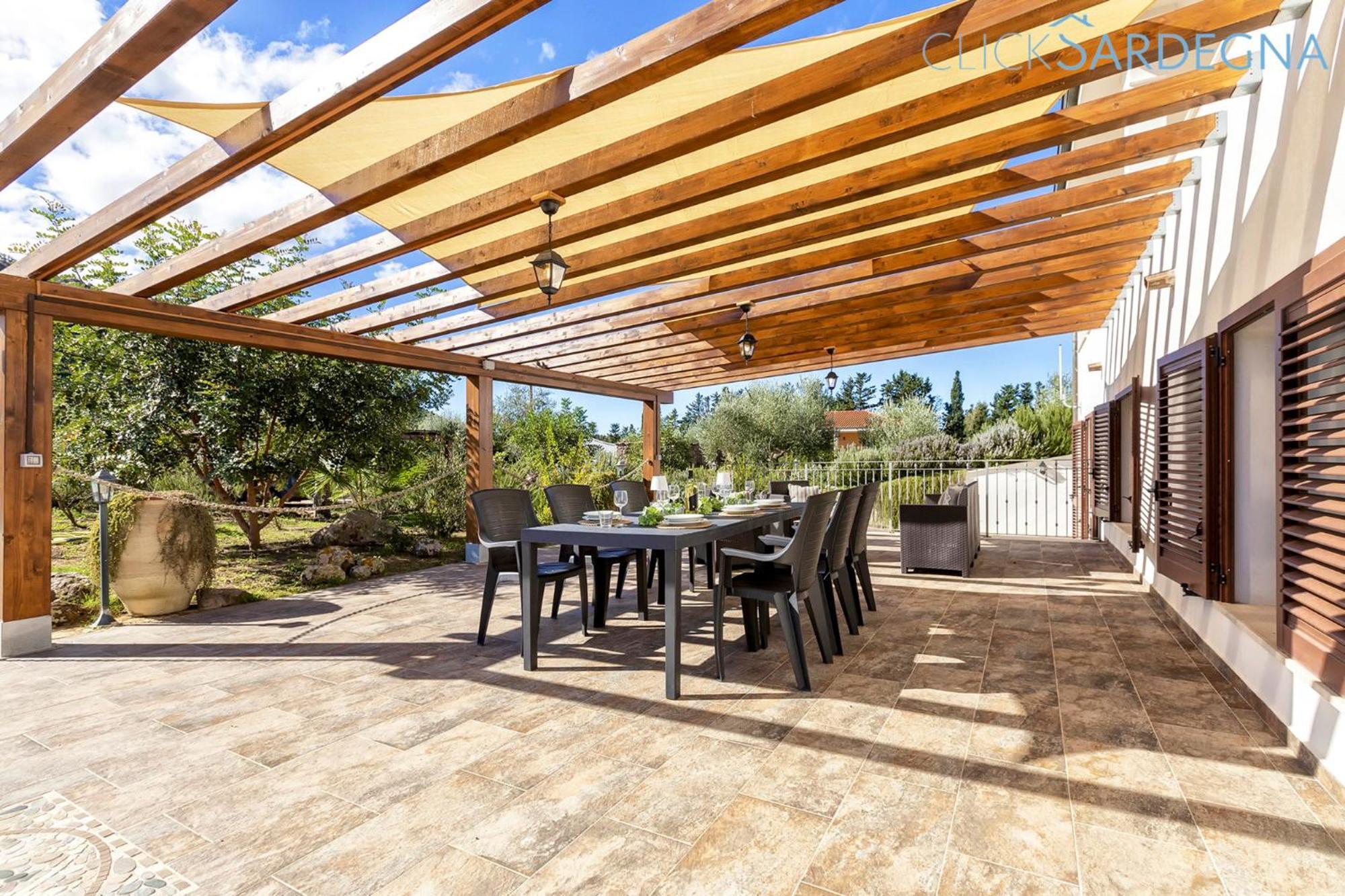 Villa Mirti Indipendente Con Piscina Per 8 Persone Alghero