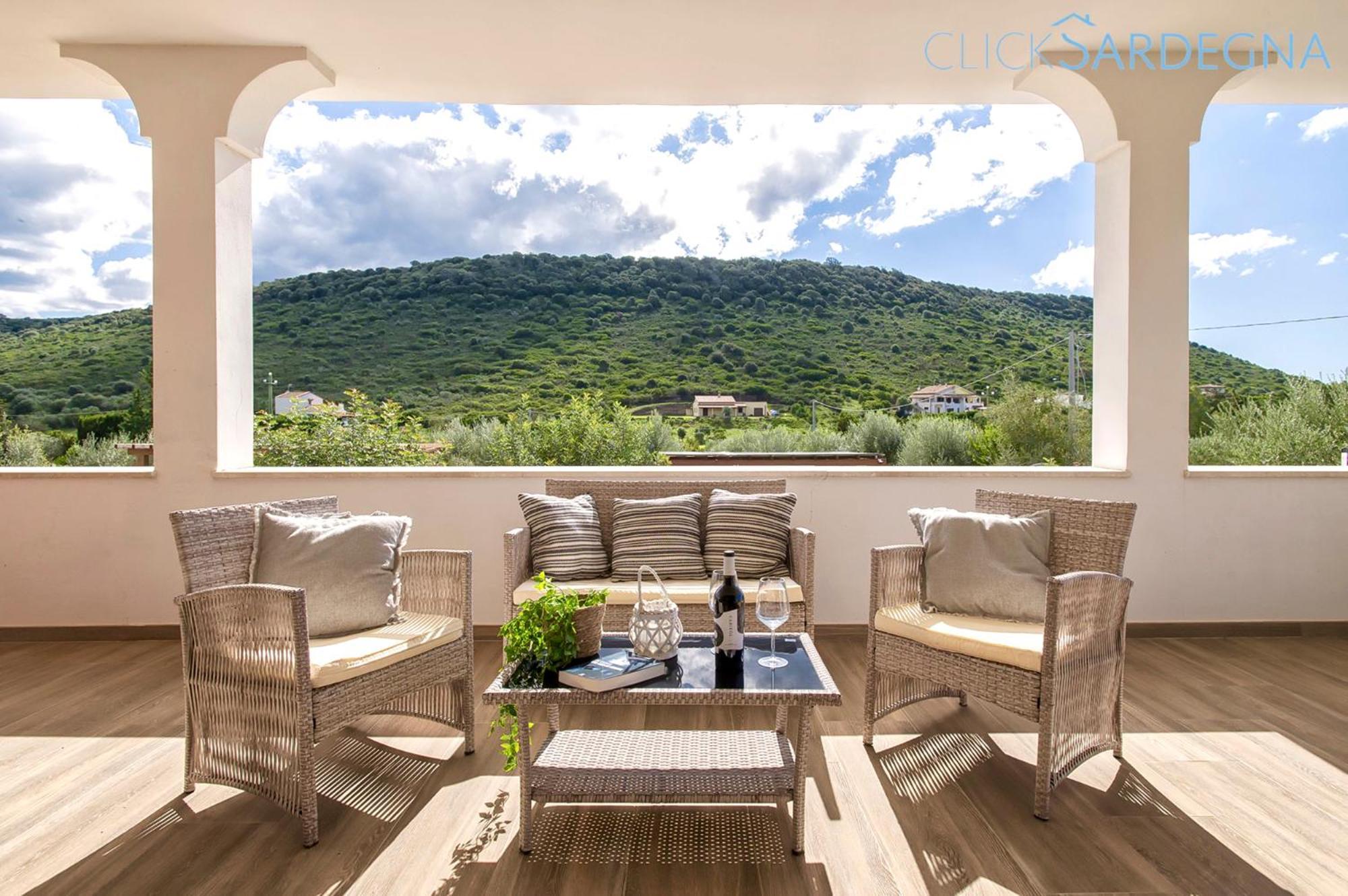 Villa Mirti Indipendente Con Piscina Per 8 Persone Alghero